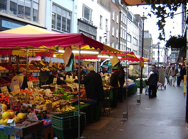 berwick street market, market, london, soho