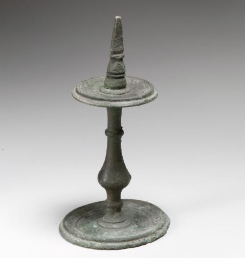bronze, 4th century, lampstand