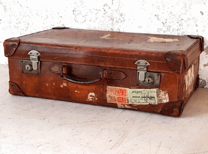 How To Clean Antique Leather Suitcase - W. Sitch & Co.